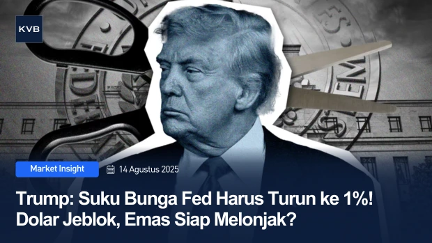 Trump Bunga Trump Minta Suku Bunga Fed Turun 3–4 Poin