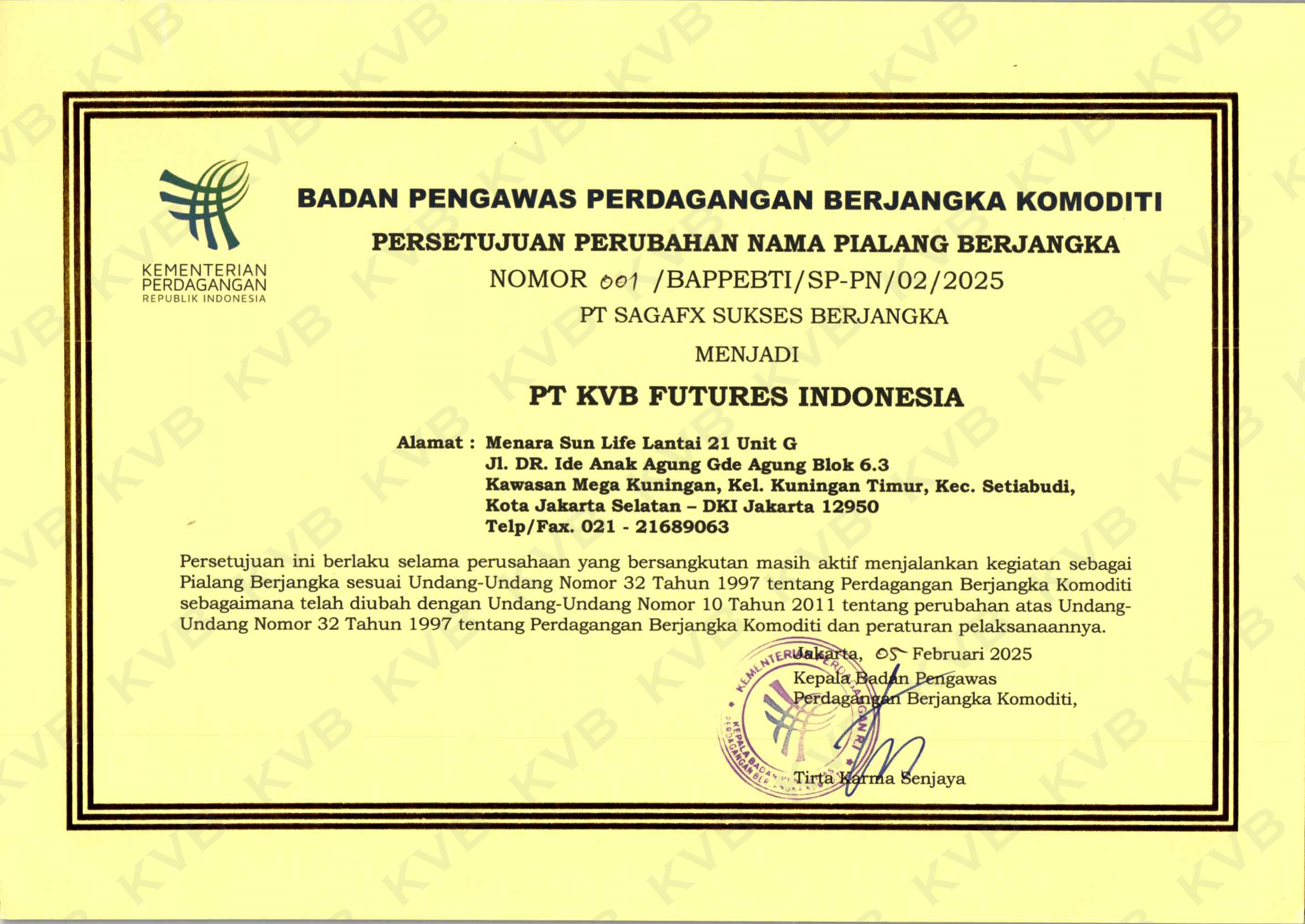 license